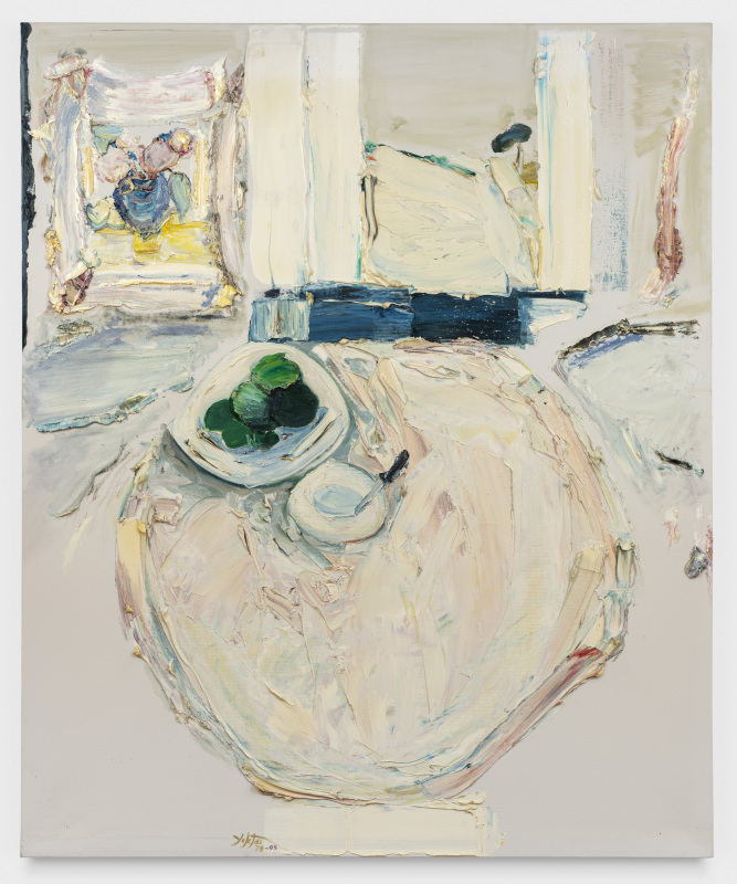 Two Paintings and Two Plates